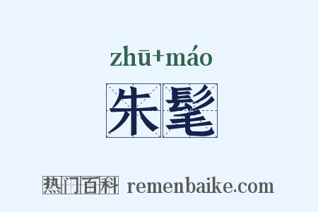 朱髦是什么意思的图片